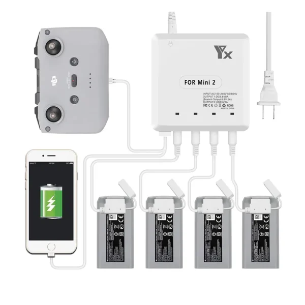 Charger for DJI Mini 2 - Imagen 2